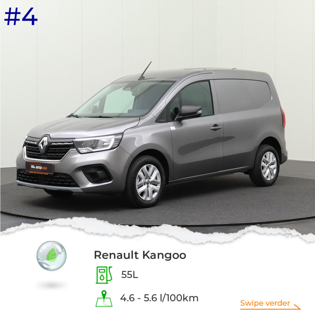 Zuinige bestelbussen - Renault Kangoo